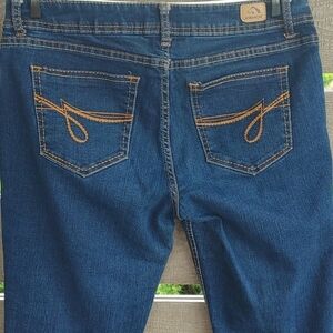 Jordache skinny‎ Capri pants blue denim size 10